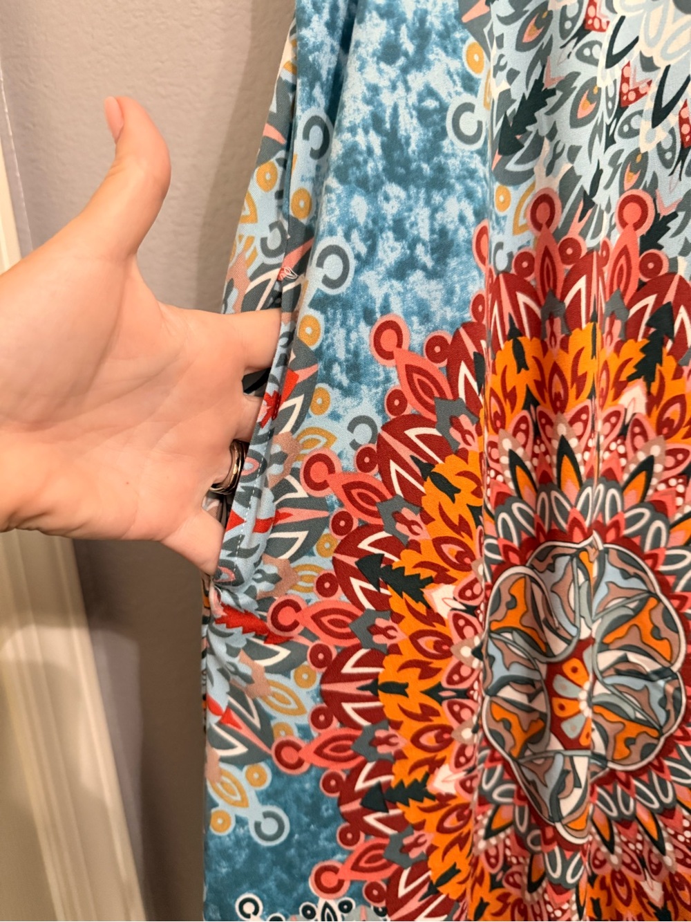 Spaghetti Strap Sundress with POCKETS - Picture 2 of 8